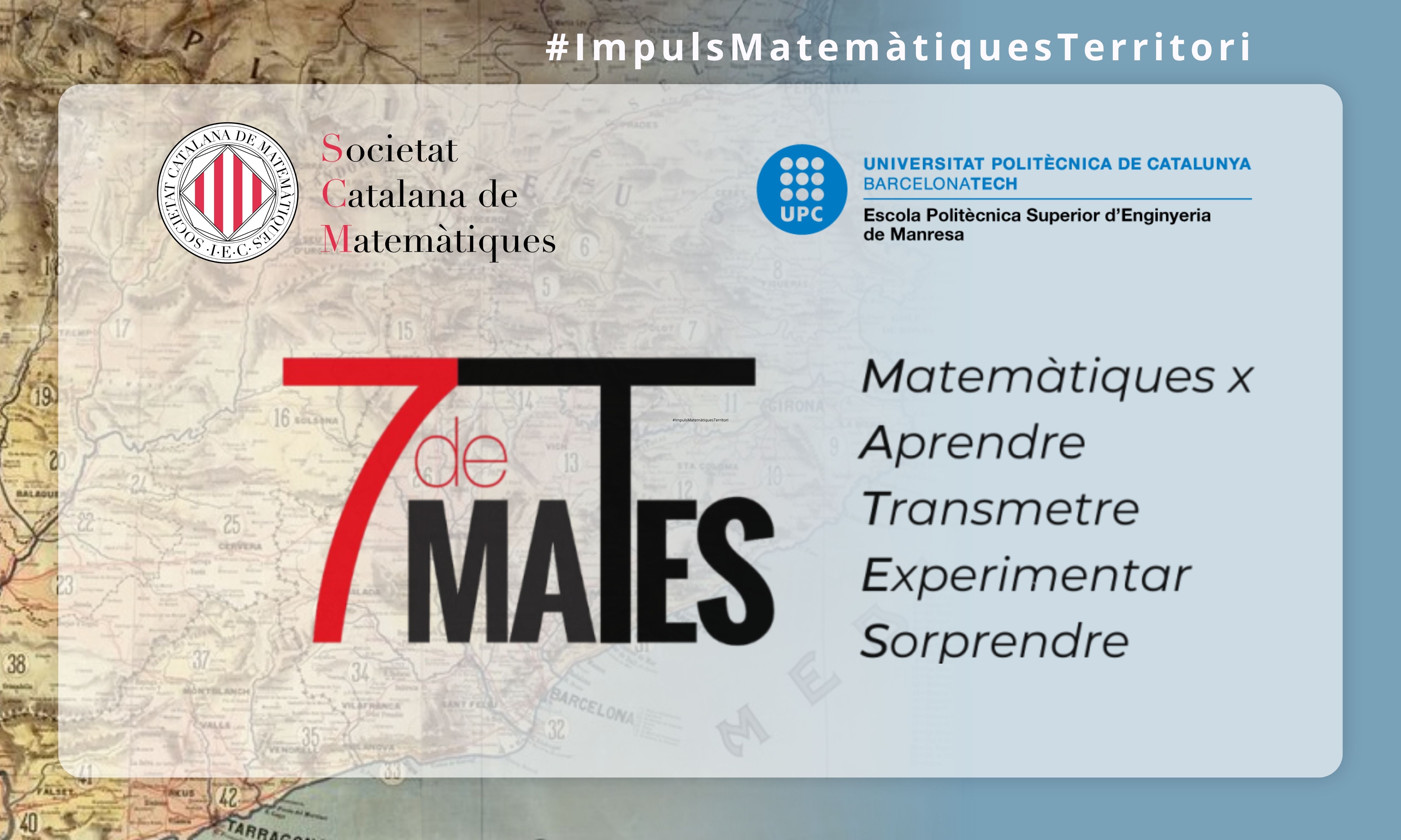 Portada de l'activitat 7deMates, 12a edició